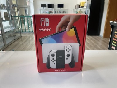 Nintendo Switch OLED-Modell HEG-001 64GB Handheld-Spielekonsole - Weiß