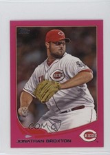 2013 Topps Mini Pink 18/25 Jonathan Broxton #51 1dm4