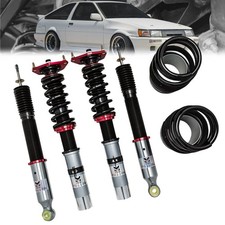 Megan Street Series Red Coilover Damper Springs Kit For 84-87 Corolla Ae86 E80