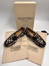 Valentino NIB VLogo Signature Pony Hair Loafe...
