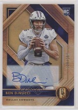 2020 Panini Gold Standard Rookies Auto 129/199 Ben DiNucci #153 Auto 1g9