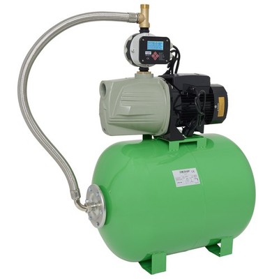 Hauswasserwerk selbstansaugend bis 9,8 m 5,5 Bar 7000 L/h JET Pumpe einstellbar