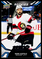 2022-23 Upper Deck MVP Blue Script Mark Kastelic #241 Ottawa Senators