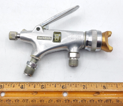 #ad DeVilbiss EGHV 531 HVLP SPRAY GUN SPRAY PISTOL Boeing Surplus CLEAN *VIDEO* $124.95