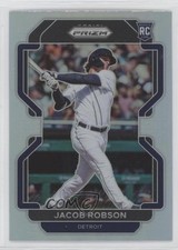 2022 Panini Prizm Silver Prizm Jacob Robson #60 0s1o