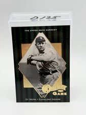 2001 Upper Deck Origins Of The Game Baseball Cy Young Cleveland Indians #54