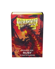 Dragon Shield Matte Japanese Size - Ruby (60)