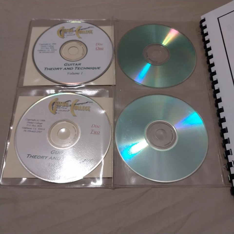 1999 Guitar Theory And Technique Volume 1 By Rich Severson Home Study Course GUC - Image 3 of 4