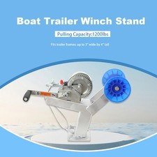 Boat Trailer Winch Stand Up/Down Adjustable Boat Trailer Winch Post Towing Winch