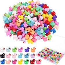 150 Pack Mini Ducks Tiny Resin Duck to Hide Little Plastic Cruise Ducks for Hidi