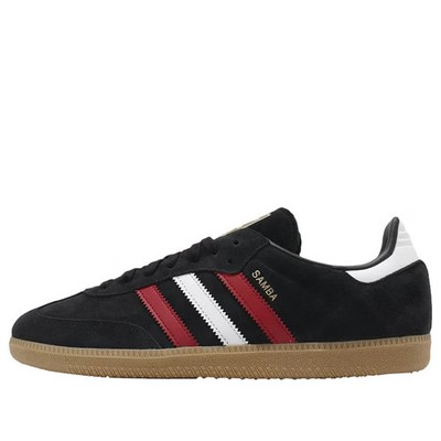 NWOB Size 8.5 MEN  - adidas Samba OG Black White Scarlet IG1824