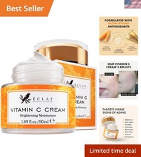 Vitamin C Hydrating Cream 50ml with Hyaluronic Acid  Natural Ingredients
