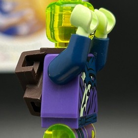 LEGO BRAND Ghost Ninja Hackler njo144 NINJAGO MINIFIGURE with weapons 70736+