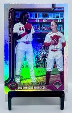 2025 Topps Update Elly De La Cruz Matt McClain Rainbow Foil #US331 Reds