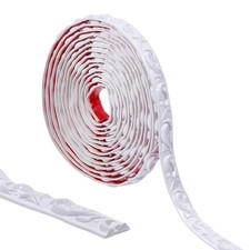 FREEBLOSS 5M/16.4FT Crown Molding Trim Wall Trim Peel and Stick Self Adhesive 3