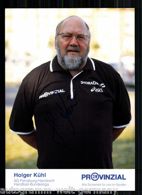 Holger Kühl SG Flensburg Handewitt 90er TOP Orig. Sign. Handball+A 60669