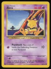 Pokemon Legendary Collection Abra Common #67 Excellent