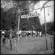 The 5th World Rover Moot in Kandersteg 1953 Switzerland Old Photo 24