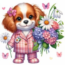 XXL Niedlicher Hunde Auto Aufkleber Hunde Sticker