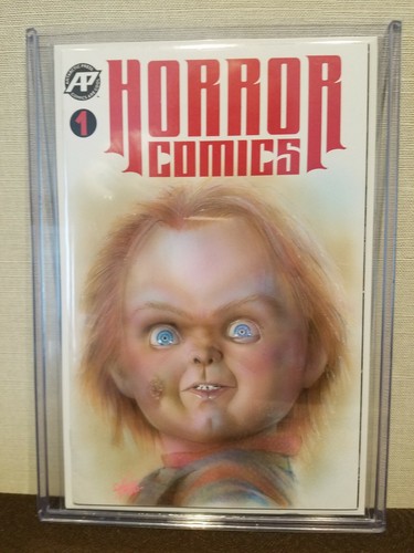 Horror Comics #1 Original Chucky Sketch Cover Comic Art One-of-A-Kind Movie - Picture 8 of 9