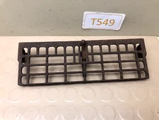 Vintage Rectangle Cast Iron Metal Grate