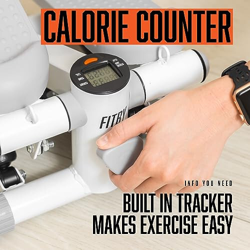 Fitby Easy-to-Use Fitness Stepper for Home Gym - Portable Exercise Equipment - Bild 6 von 7