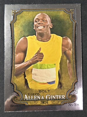 2024 Topps Allen & Ginter Usain Bolt Chrome Jamaican Sprinter