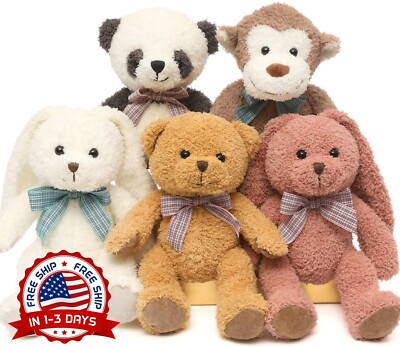 Regalo De Peluche De Oso De Peluche Para El Día De San Valentín 5 Pcs 13'' NEW US