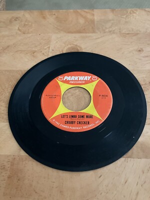 CHUBBY CHECKER - Let's Limbo Some More/Twenty Miles 45  1963 Play tested VG+