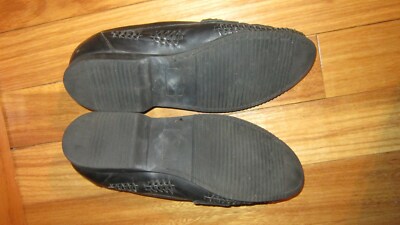 Croft & Barrow WEAVED LEATHER Loafers w/Tassels SIZE: 10.5 D  display picture 1