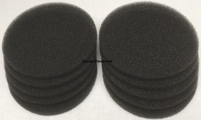 10 x Steppan Bulpren Filter passend für Pluggit EVF EV 100, 200, 500 REV Abluft