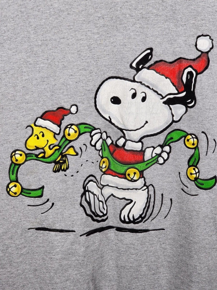 Vintage 90s Peanuts Snoopy Woodstock Christmas | eBay