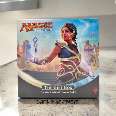 2016 MTG Kaladesh Factory Sealed Magic The Gathering Booster Packs Gift Box  | eBay