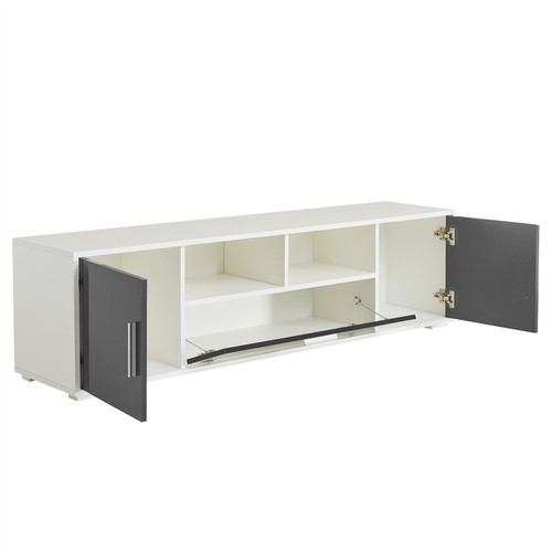 LED TV Stand Cabinet Entertainment Center Media Console Table for 60"-70" TVs - Picture 165 of 283