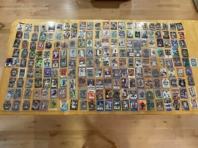 (200) Football Card Lot: Auto, Jersey, Numbered, SP, Parallel, Inserts -hof/star