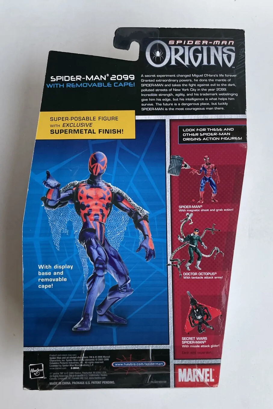 Hasbro Spider-Man Origins Series 1 Spider-Man 2099 Action Figure - Sealed -  2006 653569205142 | eBay