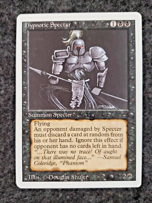 Hypnotic Specter Magic the Gathering REVISED MINT MTG Never Played . ..(DS3D1K3)