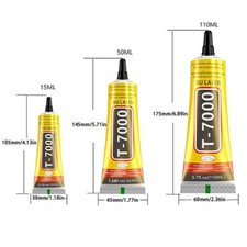 T-7000 Kleber 15/50/110ml Display Handy Reparatur Schwarz BULAIEN Original