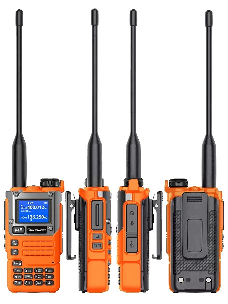 Orange Quansheng UV-K5(8) UV-K6 Two Way Radio 50-600MHz Type
