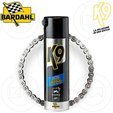 BARDAHL K9 Nettoyeur Supérieur Chaîne Moto-Bici Spray 500ml Nettoyage Poudre