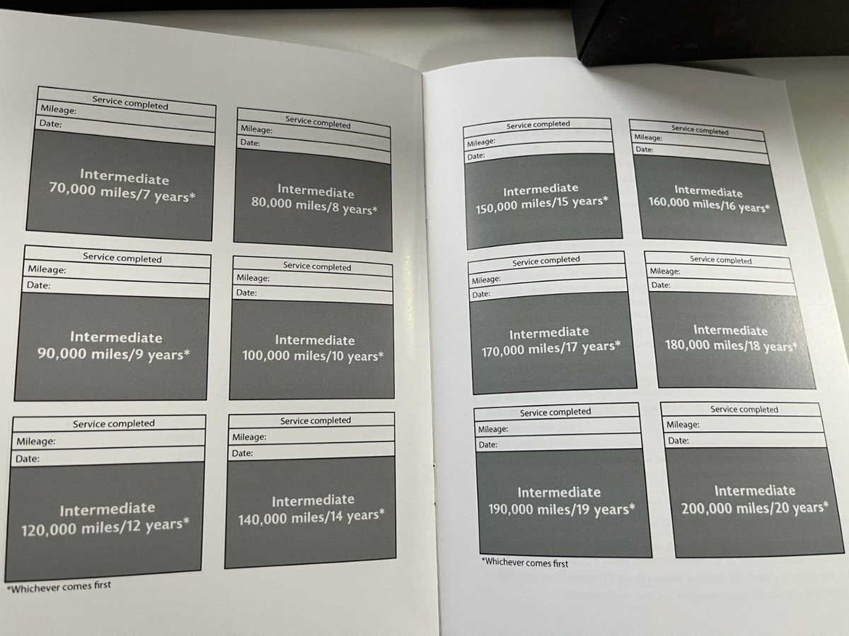 Toyota Service History Book Blank For All Models | eBay UK
