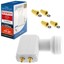 TWIN-LNB-DIGITAL-2-Teilnehmer-0-1dB-3D-4K-UHD-Full-HD-SKY-TESTSIEGER-SEHR-GUT Indexbild 2