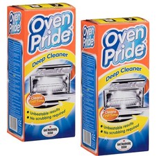 2 x Oven Pride Oven & Grill Cleaner Fume Free Grease & Grime Removal Unbeatable
