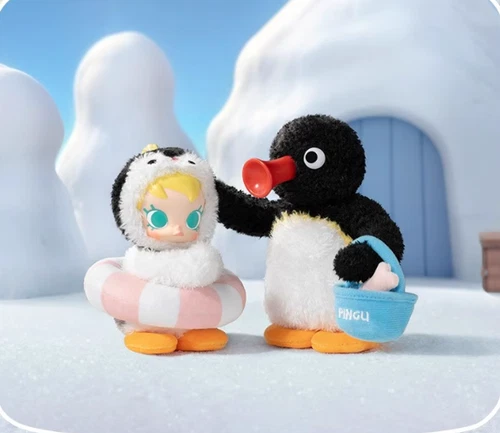Baby Molly × PINGU Happy Fishing Series Plush Blind Box Confirmed Figure - Picture 7 of 28