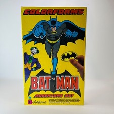 Batman Colorforms Adventure Set 1989 Vintage Sealed 727 DC Comics Merchandise