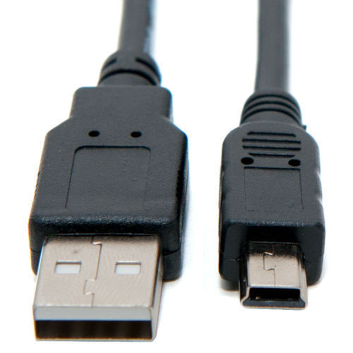 Canon VIXIA HF11, HF10, HF100 CÁMARA DIGITAL USB SINCRONIZACIÓN/CABLE DE TRANSFERENCIA DE DATOS - Imagen 1 de 2