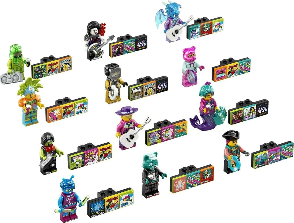 LEGO 43108 Vidiyo Bandmates Series 2 Minifigures - Box Of 24 Packs - Retired Set - Image 2 of 3