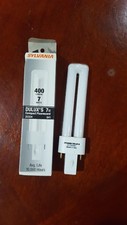 Lot of 5 Individual Sylvania Dulux S 7W Compact Fluorescent Bulb 400 Lumens