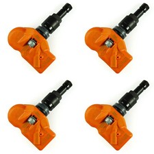 2018 - 2019 Audi RS5 Huf 433 mhz TPMS Sensor Set Black Valve Stem