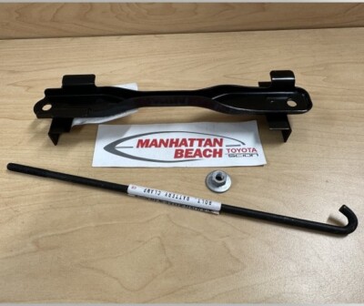 12-14 TOYOTA YARIS HATCHBACK BATTERY HOLD DOWN CLAMP BRACKET KIT GENUINE TOYOTA
